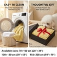 thumbnail image 4 of Emotional Support Blanket Yellow, Security Blanket, Calming Dog Blanket, Rabbit Hair Plush, Designed for Pets, Soft and Comfortable for Indoors Sofa, Kennel&nbsp;(Blue,70*100cm), 4 of 8