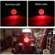 thumbnail image 2 of Luz trasera de motocicleta, lámpara de freno roja de 8 LED, Compatible con bicicleta Cafe Racer, se puede utilizar como luces de circulación, luz de freno, 2 of 5