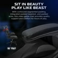 thumbnail image 6 of RESPAWN 3085 Ergonomic Gaming Chair for Adults, High Back Office Chair with Headrest and Flip Up Arms, Leather Racing Style Gaming Seat with Lumbar Support, Video Game Computer Desk Seat - Gray, 6 of 7