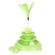 thumbnail image 1 of Juguete De Torre De Bola De Gato Desmontable, Juguete Interactivo De 3 Niveles Con Pluma, Resistente Y Duradero Para Ejercicio De Gatito, 1 of 7