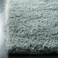 thumbnail image 3 of SAFAVIEH Toronto Kameron Solid Polyester Shag Area Rug, Blue, 3' x 5', 3 of 7