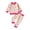 Hot Pink, variant on enyan Toddler Baby Girl Clothes for 1T 2T 3T Fall Winter Outfits Long Sleeves Sweatshirt Tops Pants Set Hot Pink,3-6 Months