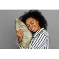 thumbnail image 6 of BLISSFORD Satin Pillowcase with Zipper, for Hair and Skin Care, Feels Soft and Cool Like a Silk Pillowcase, Satin Pillow Cases 2 Pack, Silk Pillow Cover, Champagne - King Size, Set of 2, 6 of 7