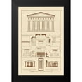 thumbnail image 2 of Buhlmann, J. 17x24 Black Modern Framed Museum Art Print Titled - Temple of Poseidon at Paestum, 2 of 5