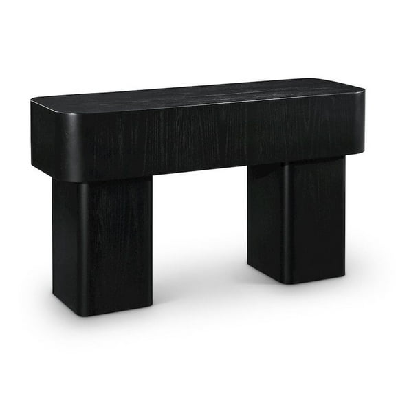 Meridian Furniture Oakmont Oak Oak Veneer Console Table