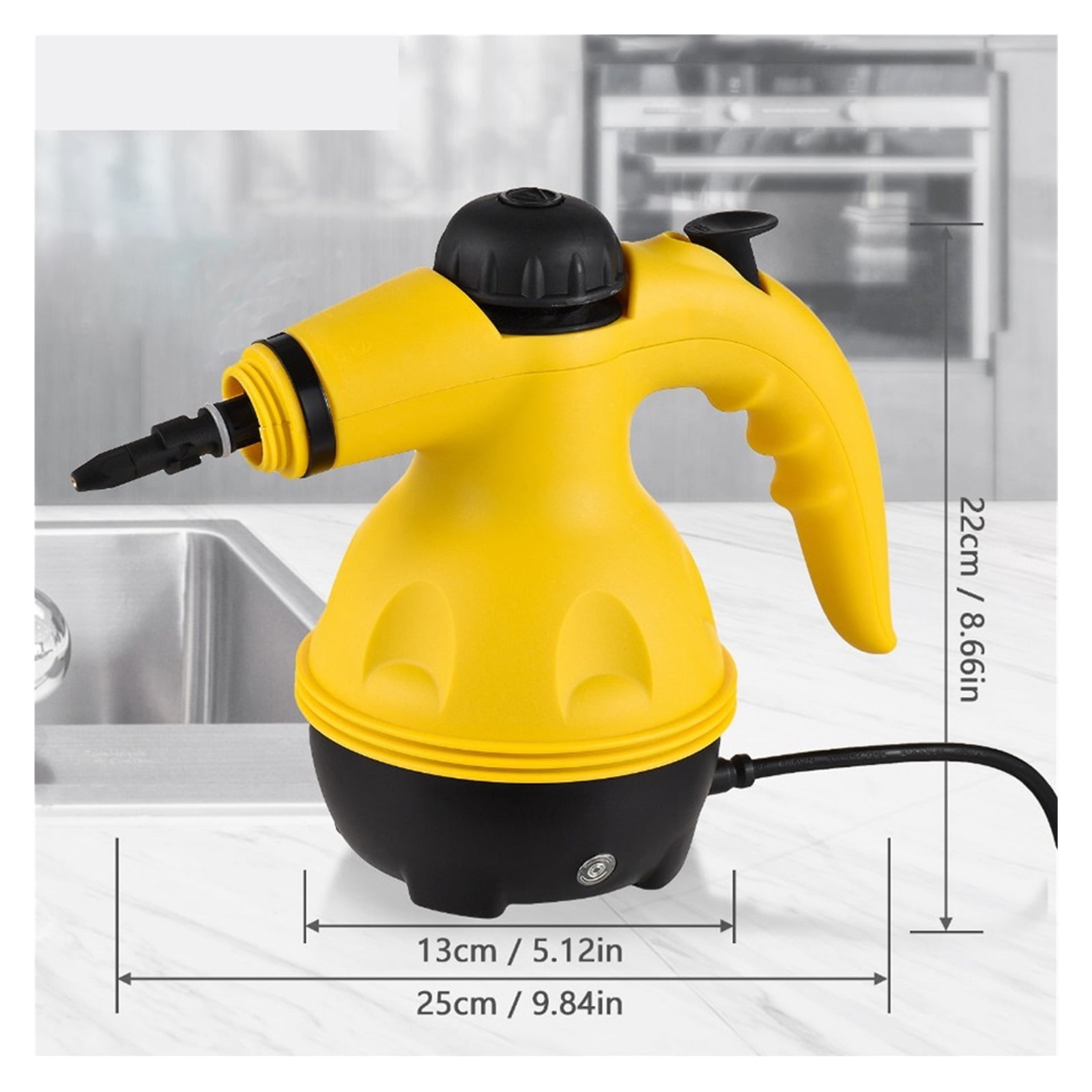 Handheld Electric Steam Cleaner, High Temperature Pressure Sterilization Air Conditioning Kitchen Hood Car Cleaning Machine ,Efficient Cleaning