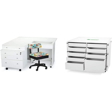 Studio Sets | Dingo Bundle With Kangaroo & Joey Ash White: Sew Wow Hydraulic Chair