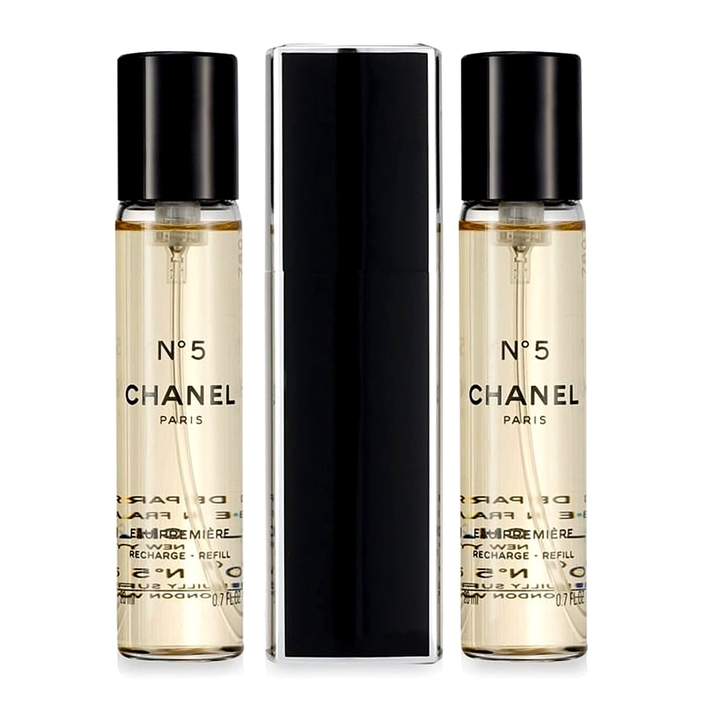 Chanel No.5 Eau Premiere Eau De Parfum Purse Spray And 2 Refills