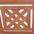 thumbnail image 4 of Vifah Malibu 3 Piece Patio Dining Set in Natural, 4 of 8