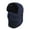 Blue, variant on WTXUE Winter Hat, Trapper Hat Adult s Thickened Plush Warm Ear Ski Hat Outdoor Windproof and Cold Proof Hats, Bomber Hats for Unisex, Navy
