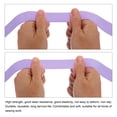 thumbnail image 3 of Uxcell Twill Elastic Band Double Side 1 Roll Flat Elastic Ribbon Cord for Sewing Waistband Light Purple 0.8 Inch x 2 Yard, 3 of 6