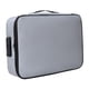 thumbnail image 5 of Bolsa organizadora de documentos, tarjetero multicapa, bolsa de viaje para archivos, caja de almacenamiento de papeles Gris, 5 of 9