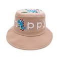 thumbnail image 5 of Oiyii Infant Boys Playful Bucket Hats Dinosaur‑Printed Toddler Sun Hats, Khaki, 5 of 5