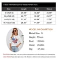 thumbnail image 4 of American Flag Sweaters for Women 4th of July Independence Day Patriotic Stars Sweater Heart Y2K Long Sleeve Crewneck Striped Sweater Alsol Lamesa, 4 of 4