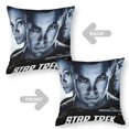 thumbnail image 2 of STAR TREK Fundas de almohada de terciopelo con tema, regalos de funda de almohada, decoración para el hogar, cojín de lanzar, regalo de cumpleaños para fans y parejas. 45cm x 45cm., 2 of 6