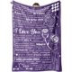 thumbnail image 1 of LHSHID Christmas Gifts for Mom Blankets Gift Blanket Flannel Soft and Comfortable Anti static Bed Sofa Blanket 50x60in, 1 of 6