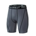 thumbnail image 1 of Shorts de Compression pour Hommes Légers Séchage Rapide Polyester Évacuant l'Humidité Shorts de Gym Actifs pour la Randonnée, 1 of 10