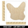 thumbnail image 2 of Cardigan Welsh Corgi Head Wood Shape Unfinished Piece Cutout Craft DIY Projects - 6.25 Inch Size - 1/4 Inch Thick, 2 of 7