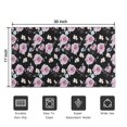 thumbnail image 5 of Pioneer Flower Floral Print Pattern Door Rugs,Washable Non Slip Door Mats Indoor,Decorative Door Mats,Entry Mat Indoor for Entrance,Bedroom,Kitchen,Bathroom,17"x30", 5 of 6