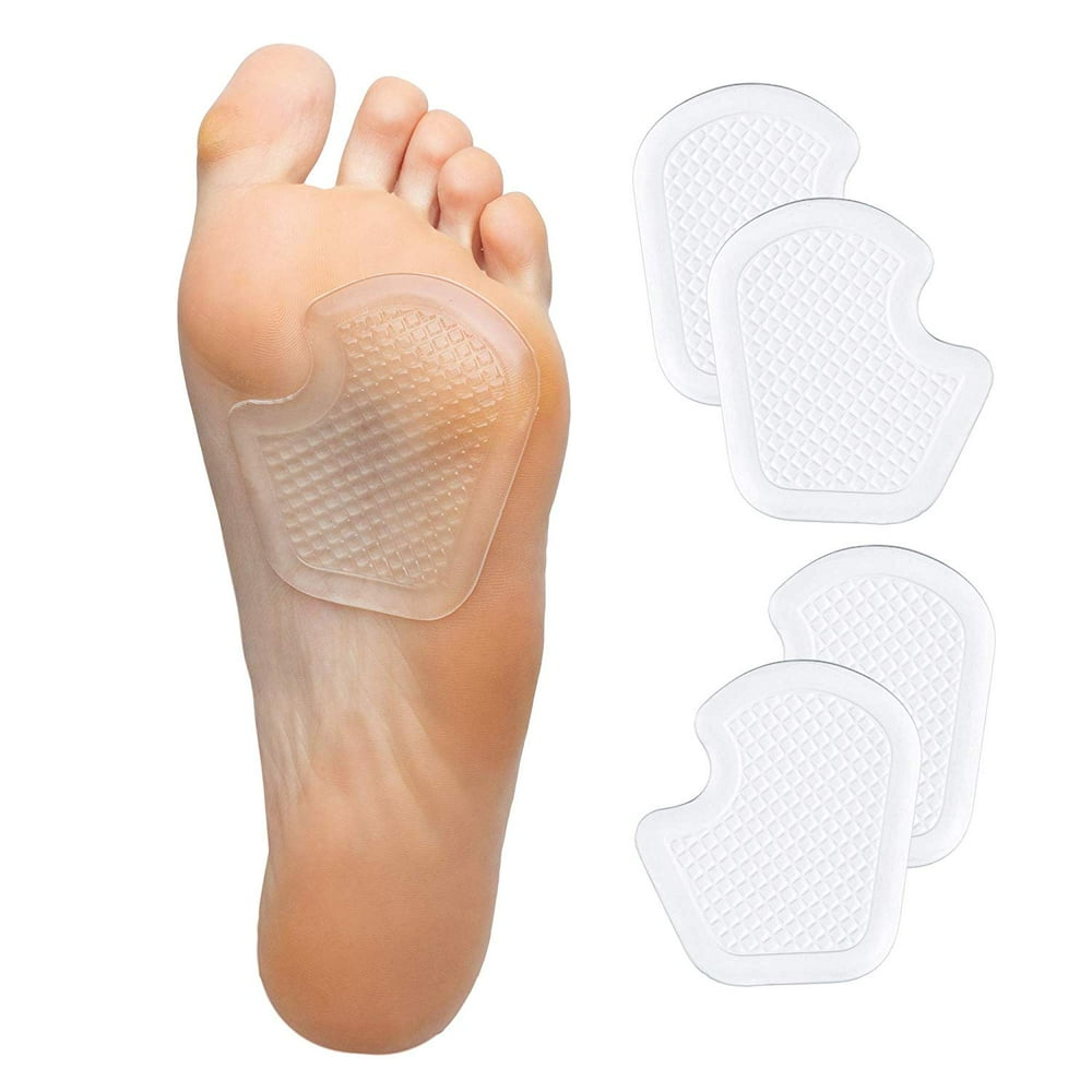 ZenToes Dancer Pads 4 Count Gel Cushions Protect and Relieve Metatarsal