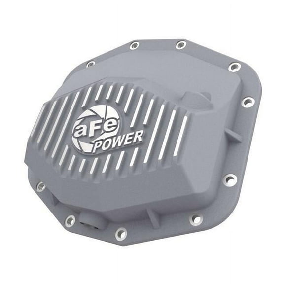 aFe Power Street Series Rear Differential Cover Raw w/ Machined Fins Fit RAM 1500 TRX 21-22 V8-6.2L (sc) 46-71280A