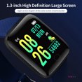 thumbnail image 4 of Pulsera inteligente Pulsera inteligente con pantalla táctil de 1.3 pulgadas Reloj deportivo Rastreador de ejercicios a prueba de agua Presión arterial Frecuencia cardíaca Monitor de oxígeno en sangre Meterk Pulsera inteligente, 4 of 6
