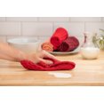 thumbnail image 5 of (3 pack) Mainstays 4 Pieces, Waffle Dishcloths, Red, 5 of 8