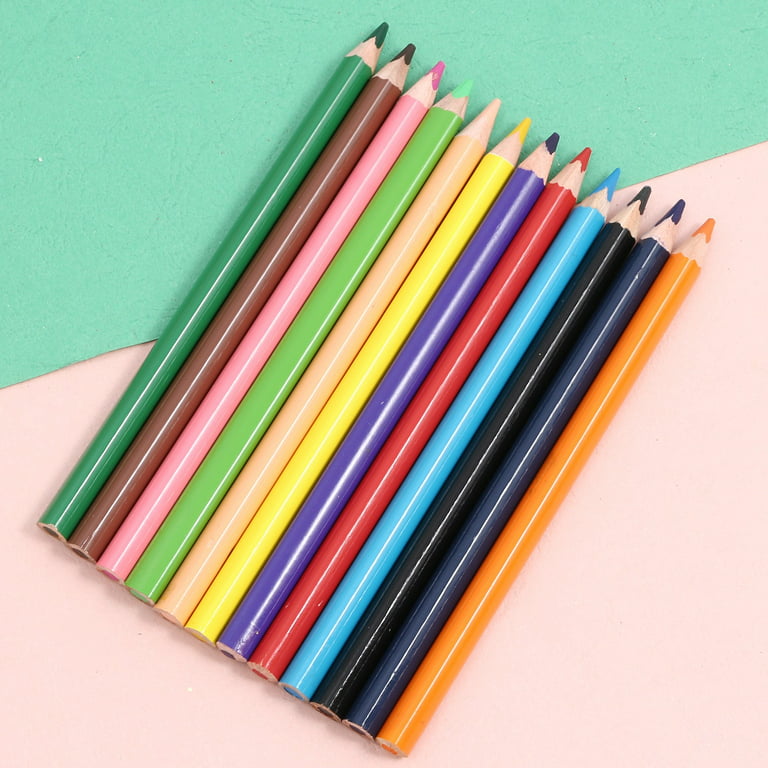Pianpianzi Work Pen for Men Pens for Cursive Writing Fancy Pens for Men Sky  Set Paint Pencil Pencil Supplies Color Pencils Bright Wood 12Color Artist  Sketch Office Stationery 
