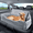 Grey, variant on Dog Car Seat for Large Medium Small Dogs, Detachable Washable Dog Booster Seat Under 120lbs, Pet Car Seat Travel Bed with Storage Pockets and Dog Safety Belt