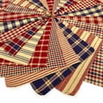 thumbnail image 2 of 40+ American Heritage Plaid 100% Cotton Homespun Fabric 6"x6" Precut Fabric Quilt Squares Red Blue Charm Pack by JCS, 2 of 8