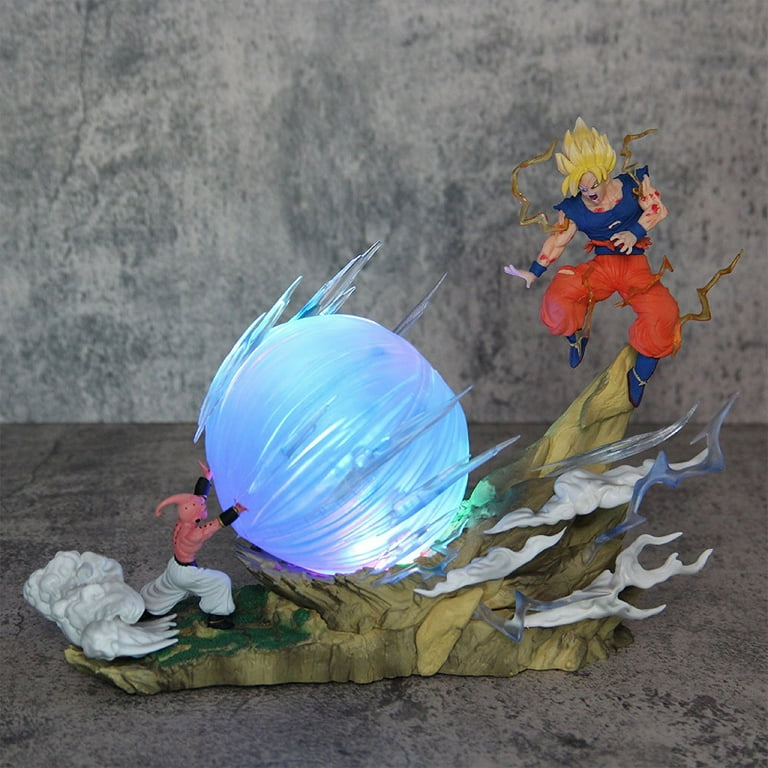 New Anime Dragon Ball Z Son Goku Vs Majin Buu Figure Gk