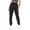 Z03-Black, variant on Bmisegm Sweatpants Women Fitness Drawstring Jogging Pants with Pockets Casual Loose Elastic Waist Drawstring Sweatpants Pants for Women Pink L