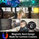 thumbnail image 2 of Mini luz de fotografía RGB Luz de video LED Luz de relleno portátil 60PCS Cuentas de luz altamente b MABOTO Lámpara de fotografía, 2 of 6