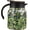 Green Flowers, variant on Vintage Floral Teapot with Infuser for Loose Tea, 1000ml Insulated Stainless Steel Tea Kettle, Thermal Carafe with Leak-Proof Lid, Hot/Cold Retention 6-12H (Blue flowers)