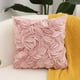 thumbnail image 5 of Scandinavian Style Solid Color Pillowcover Leaf Pillowcover Soft And Comfortable Sofa Bedroom Decorative Cushion Cover, 5 of 6
