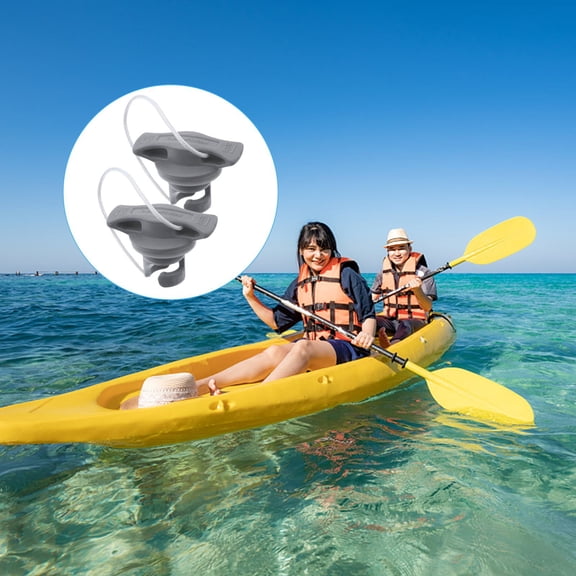 OFFIGAM Inflatable Boat Valve Cap, Multi PVC, Precision Fit, Airtight Seal, 8Pcs