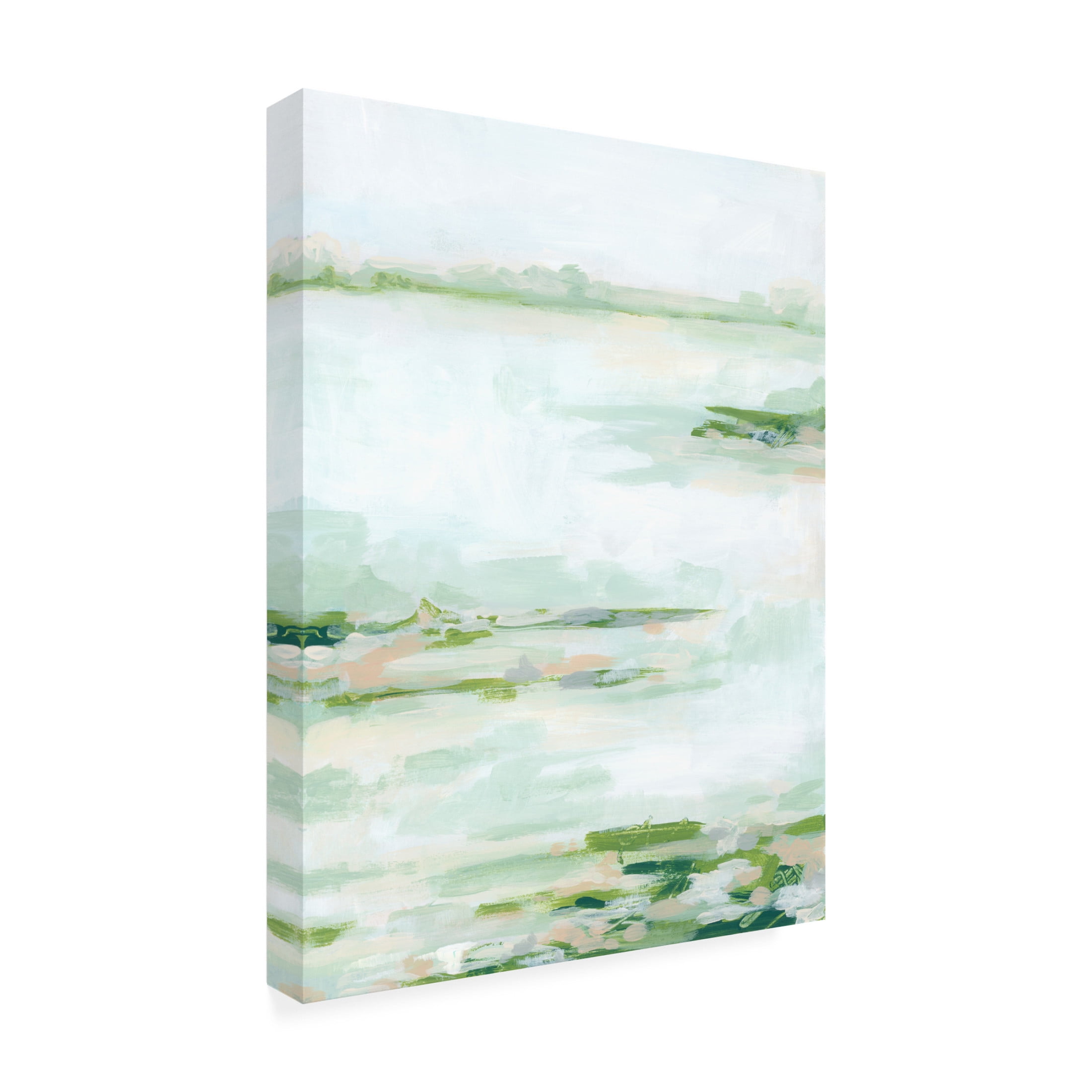 Trademark Fine Art June Erica Vess  Verdant Marsh II Canvas Wall Art