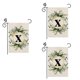 thumbnail image 1 of X Bandera de Jardín de Bandera de Decoración de Jardín de Doble Capa Letras de Doble Cara Bandera de Vacaciones Al Aire Libre, 1 of 6