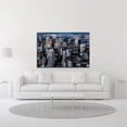 thumbnail image 2 of 21" x 14" Downtown at Night by Hannes Cmarits - Print on Canvas Fabric White, 2 of 3