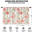 thumbnail image 2 of Blackout Kids Curtains,Pioneer Flower Floral Print Pattern Childrens Insulated Curtains Set Of 2,Bedroom Essentials,Toddler Room Decor 42"x54", 2 of 5
