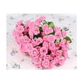 thumbnail image 2 of 6 Ramos Flores Artificiales Rama Decoración ROSA, 2 of 5