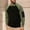 Army Green, variant on Muscularfit Flannel Shirt Men T Shirts Oversized Big And Tall Shirts Raglan T Shirts Gray Mock Neck Long Sleeve Mens Work Shirts,XXL