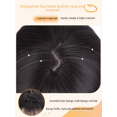 thumbnail image 4 of Peluca de extensión de cabello largo y rizado de onda media con simulación de cobertura total para mujer, venta al por mayor de China, 4 of 4