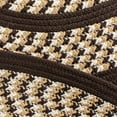 thumbnail image 6 of SAFAVIEH Braided Tanisha Bordered Reversible Area Rug, Ivory/Dark Brown, 8' x 10' Oval, 6 of 10