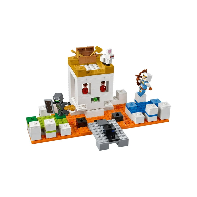 LEGO Minecraft The Nether Bastion Set, 21185 Battle Action Toy with Mob,  Piglin Brute & Strider Figures, for Kids, Boys and Girls Age 8 Plus 