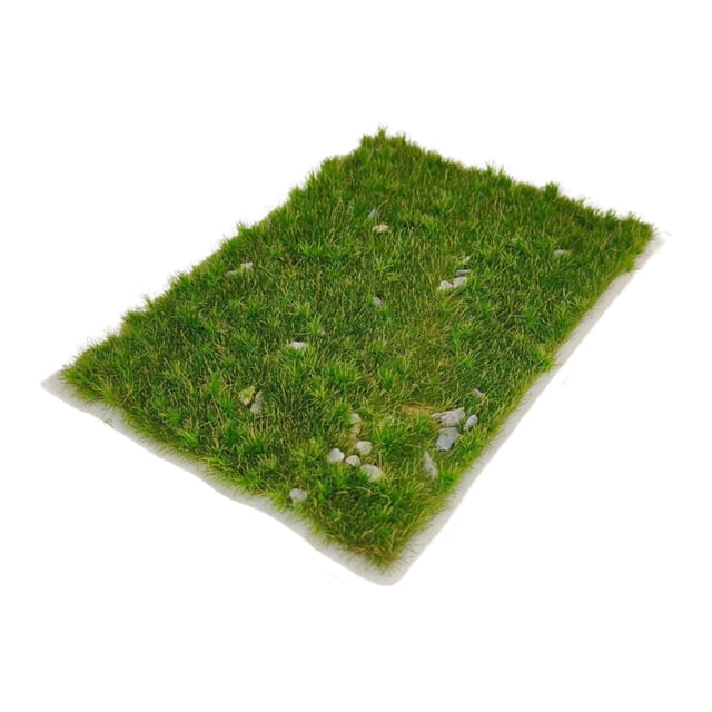 MERIGLARE Miniature Grass Cluster Miniature Plants Model Grasses for Sand Layout Model B