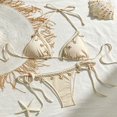 thumbnail image 2 of Byfri Adjustable Halter Triangle Bikini Set, Lightweight Two-Piece Swimsuit for Women Summer Vacation, Beige XL, 2 of 7