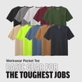 thumbnail image 6 of CornerStone Workwear Pocket Tee | Heavyweight T-Shirt for Men & Women, Comfortable Clothing for Casual & Professional Wear, 6 of 6