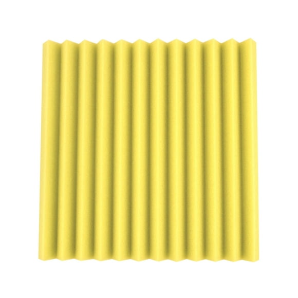 Fiudx 12 Piezas de Espuma Acústica, Esponja Insonorizante de Alta Densidad, Paneles Absorbentes, para Estudios En Casa, Salas de Karaoke, Salas de Piano y Batería, Tamaño 30 X 30 X 2,5 Cm, Solución d