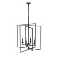 thumbnail image 4 of 3232-RBZ Millennium Lighting Nellis - 4 Light Pendant-30.75 Inch Tall and 26 Inch Wide-Rubbed Bronze Finish    -Traditional Installation, 4 of 7